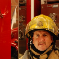 Mike O'Connor is a Peoria Fireman
